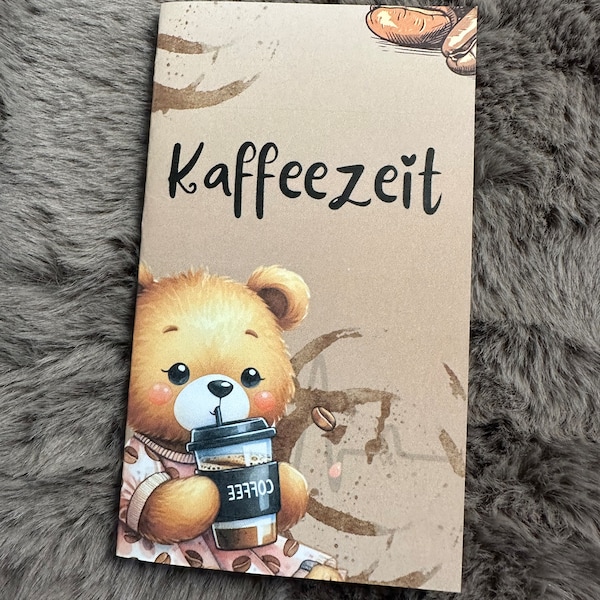 Kaffeezeit Klappkarte