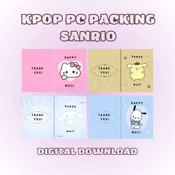 Kpop PC Packing | Digital Download | Kpop Pc Supplies