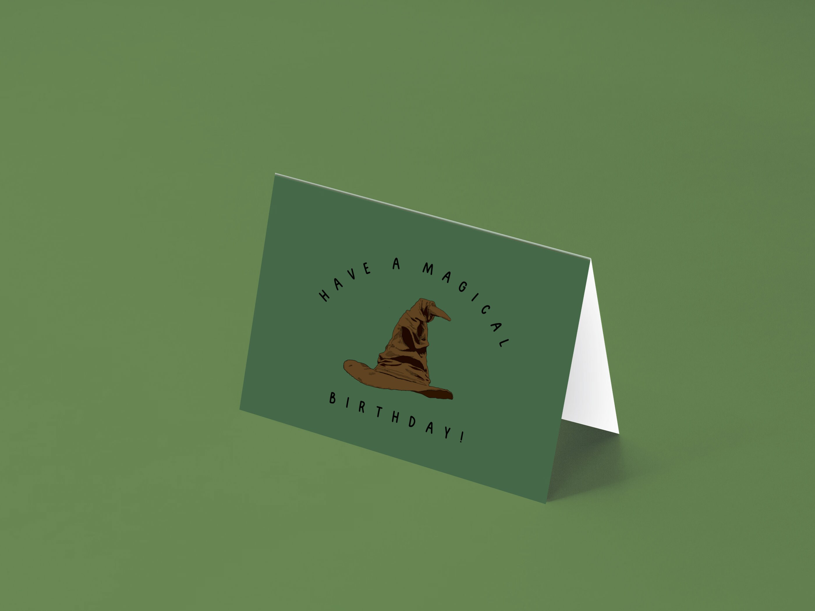 Harry Potter Birthday Card Printable Download Pdf HD Foldable - Etsy