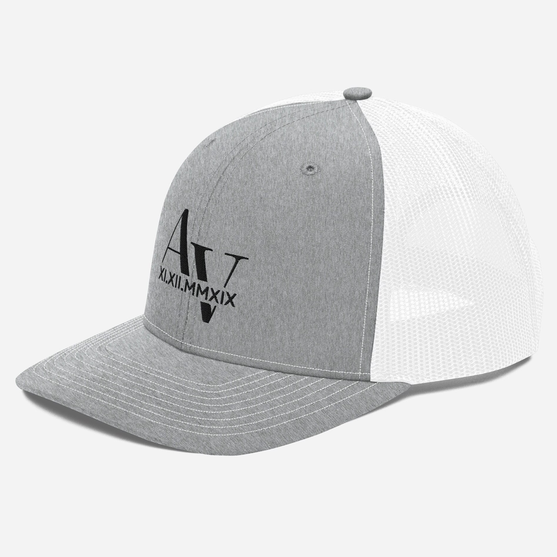 Embroidered Monogram Hat Custom Initials Couples Cap, Personalized Text ...