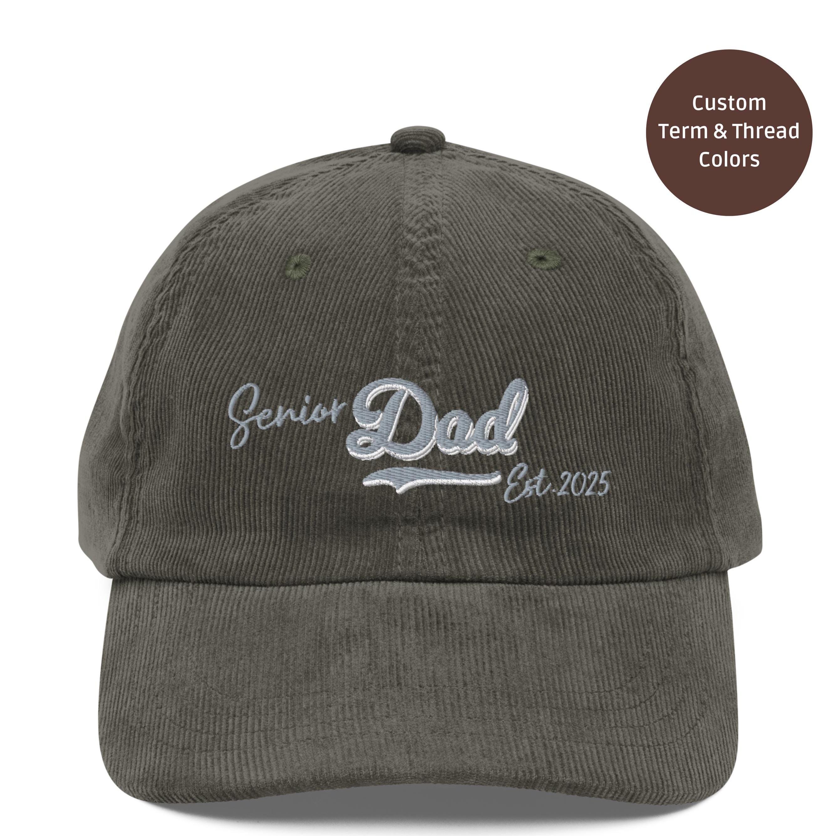 Custom Embroidered Senior Mom 2025, Senior Dad 2025 Hat