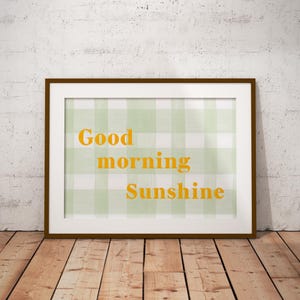 Good Morning Sunshine - Digital Print