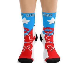 Taino Shines Sun and tribal Coqui Socks.  Puerto Rican culture, Taino culture, Puerto Rican flag, Borinquen