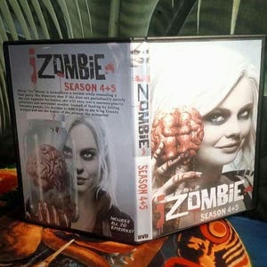 iZombie TV Series DVD Seasons 4 + 5 Horror Show Rose McIver