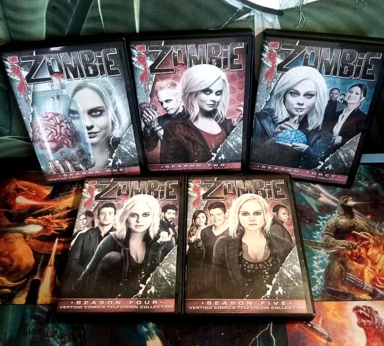 Izombie Complete TV Series DVD Set Seasons 1-5 Rose Mciver Comedy