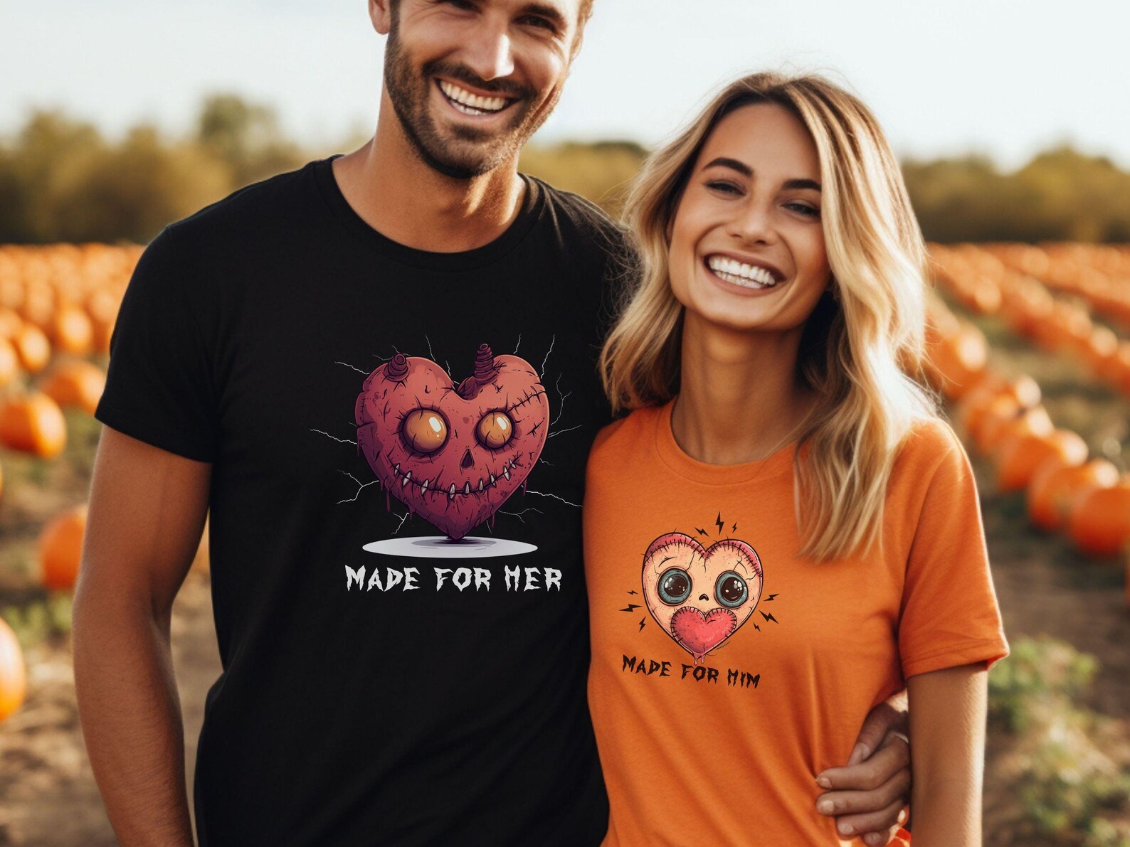 Halloween Couples Costume Easy Shirt for Husband Men Dad
