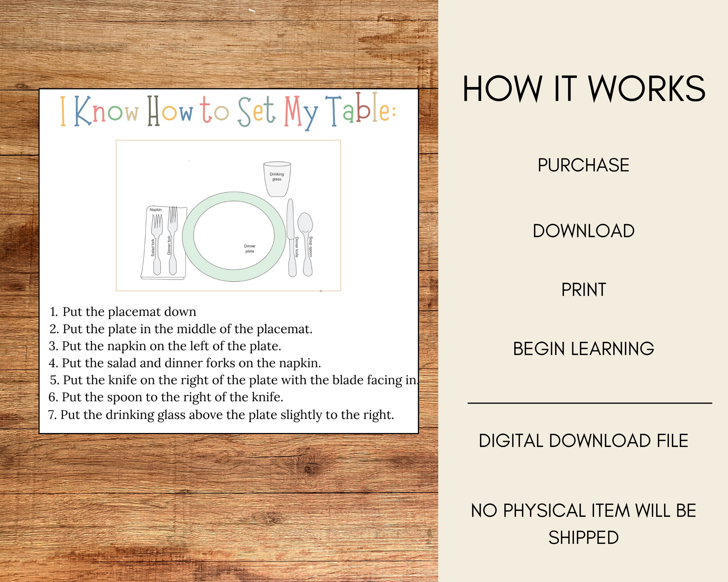 Life Skills for Kids Printable Bundle Name Activity Address and Phone ...