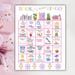 Spring Book Bingo Reading Challenge Book Club Game Pdf Etsy