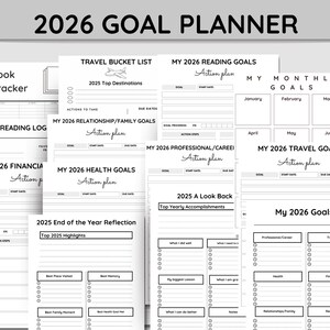 Doelplannerbundel 2026: nieuwjaarsvisiebord (pdf-download)