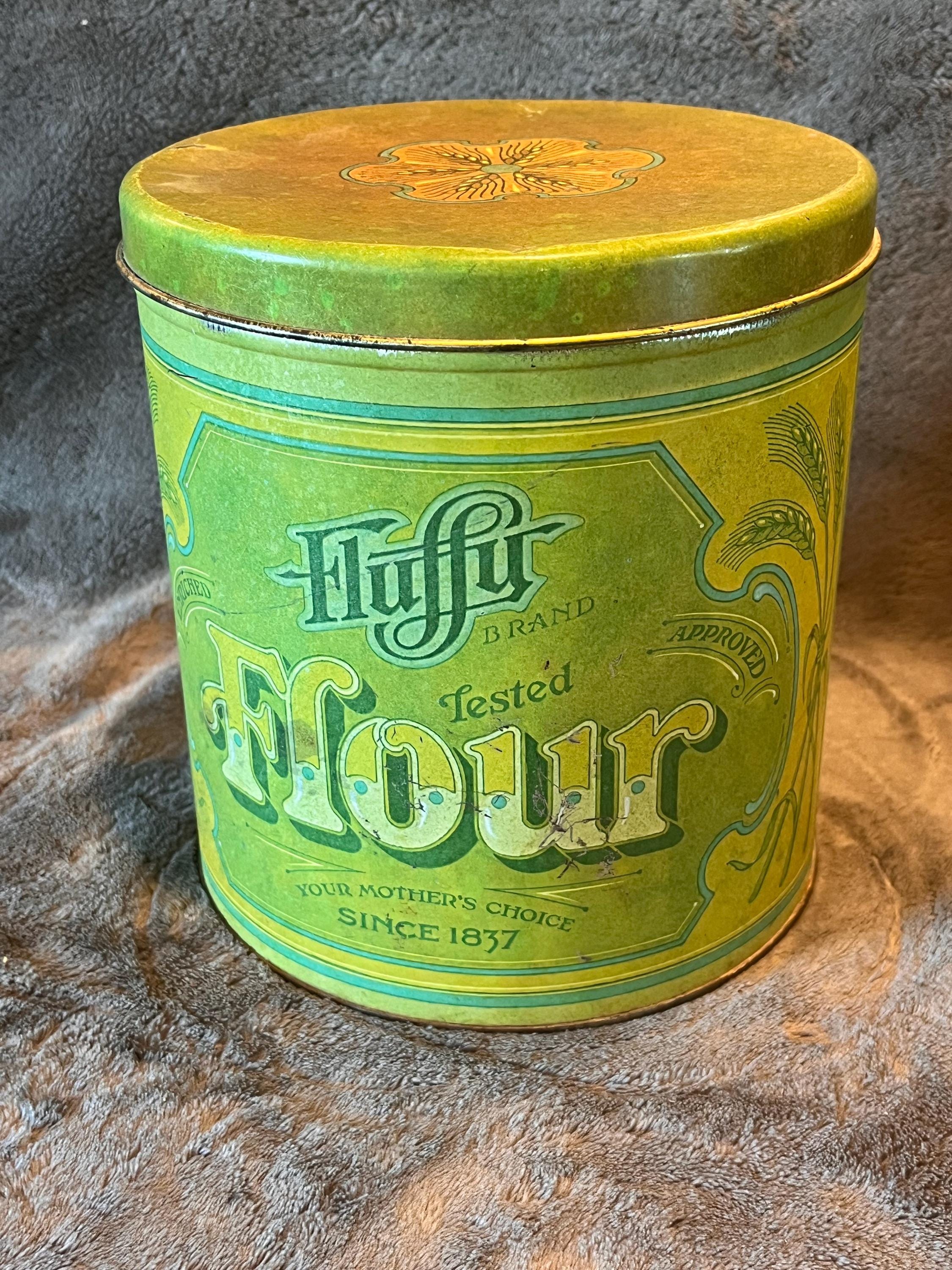 Vintage Flour Container - Etsy