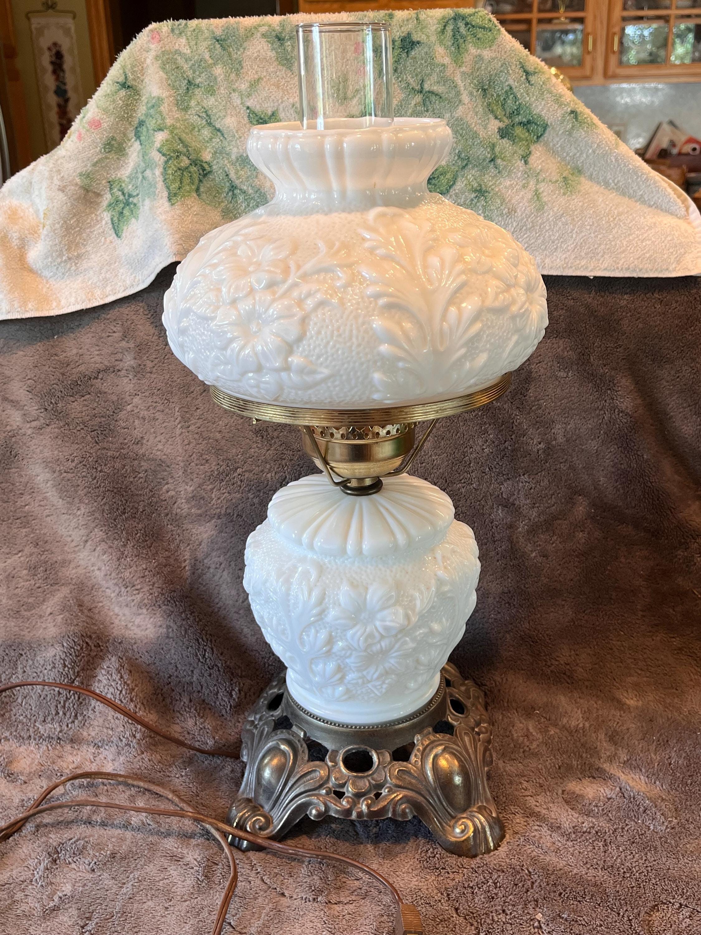 Fenton Lamp - Etsy