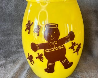 Vintage Bartlett Collins Gingerbread Man Cookie Jar