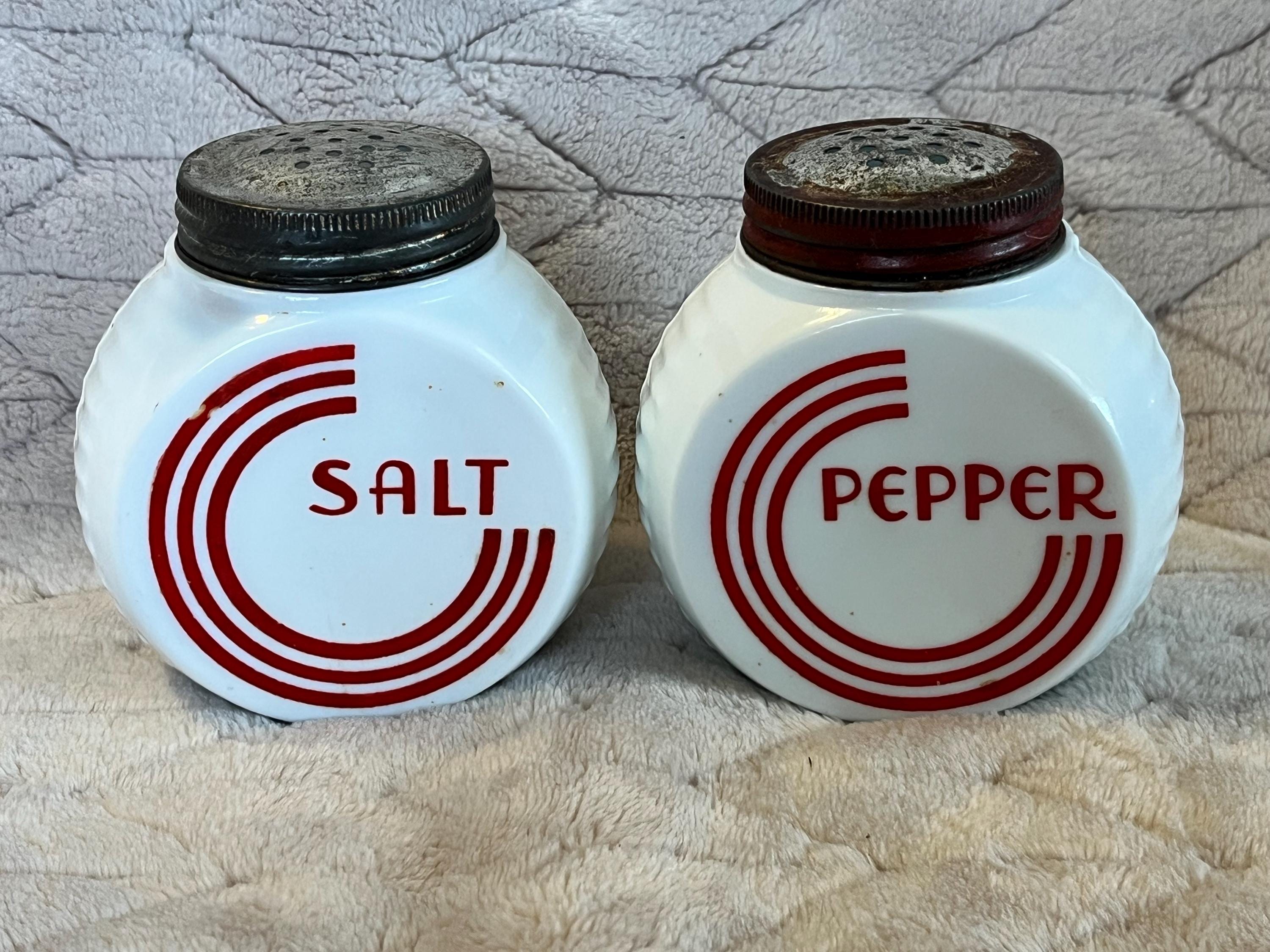 ファイヤーキングfirekingソルト&ペッパーキャニスター Fire King Shakers - Etsy