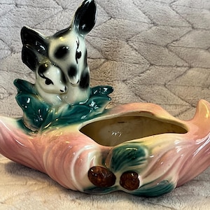 Vintage Ceramic Bambi - Etsy