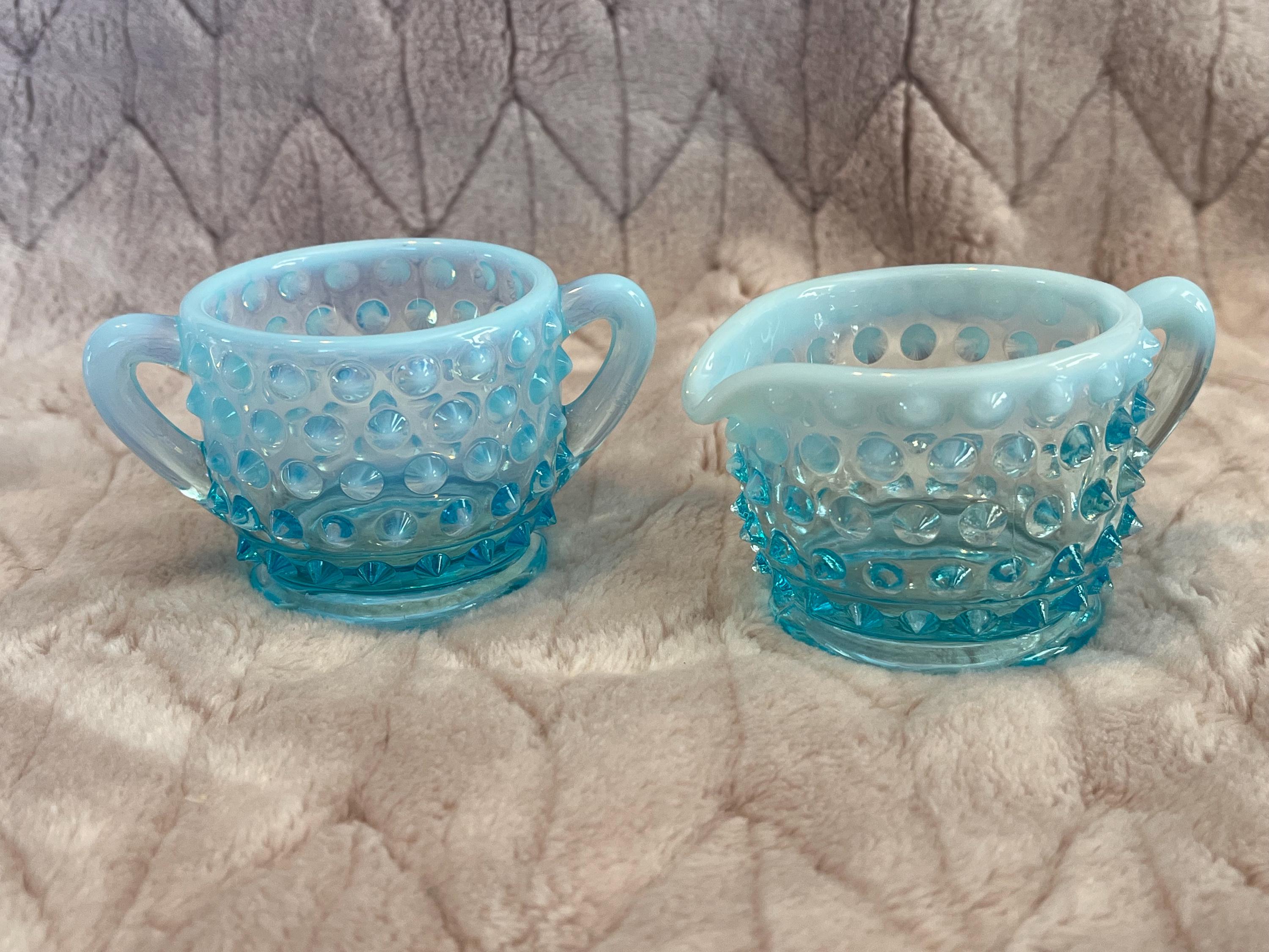 Fenton Blue Opalescent - Etsy
