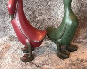 Figuritas de patos decorativas rústicas de Smith & Hawken