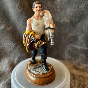 Vanmark Volunteer Firefighter numbered Figurine Red Hats of Courage