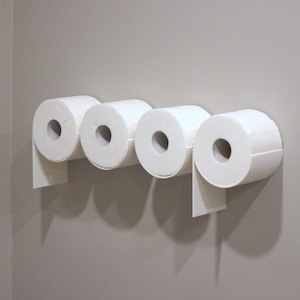 Porta carta igienica a forma di cacca, decorazione da parete per il bagno, porta carta igienica unico, accessorio moderno per il bagno, regalo per lui o per lei, divertente decorazione per il bagno