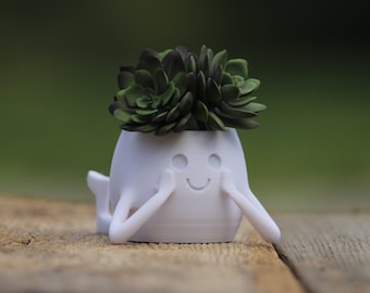Succulent Planter for Plant Lover Decor for Housewarming Gift for New Couple Gift Cute Succulent Plant Pot for Succulent and Cactus Display
