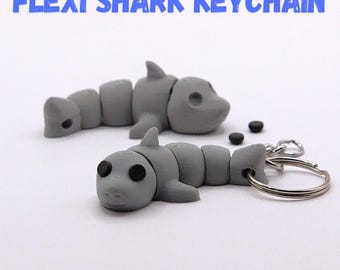 Porte-clés requin pour clés, breloque pour sac de plage, cadeau océan pour enfants, amoureux des animaux marins, accessoires de plage, porte-clés, breloque pour sac à main, coffret cadeau Sea Life