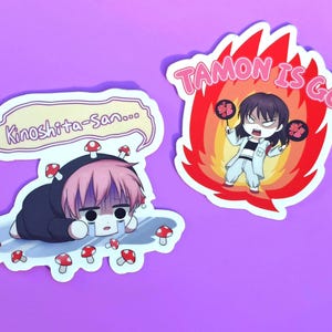 Tamon's B Side Tamon and Utage stickers