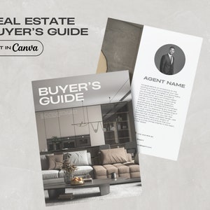 Real Estate Buyer Guide | Real Estate Marketing | Home Buyer Guide | Real Estate Template - Canva