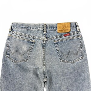 Vintage USA Made Wrangler Jeans 30x29 Light Wash Denim Jeans 80er 90er Western Cowboy Mom Jeans Bild 4