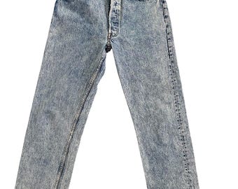 Vintage Levi's 550 Acid Wash Men's 31x32 USA Made