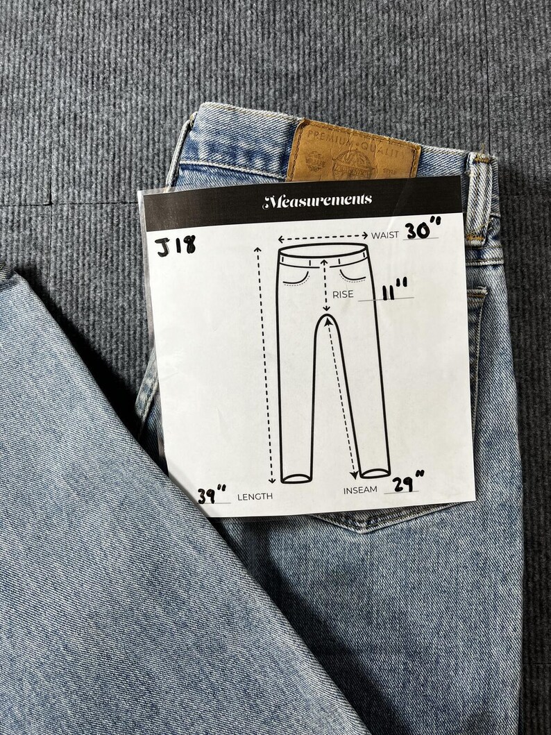 Vintage USA Made Wrangler Jeans 30x29 Light Wash Denim Jeans 80er 90er Western Cowboy Mom Jeans Bild 7