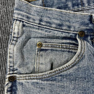 Vintage USA Made Wrangler Jeans 30x29 Light Wash Denim Jeans 80er 90er Western Cowboy Mom Jeans Bild 5
