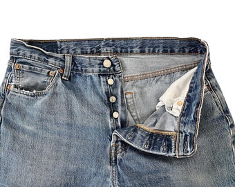 Jeans Levi's 501 Original vintage, talla 34 x 30