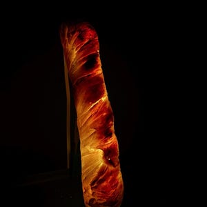 Brototyp No. 02 – Handmade Sourdough Bread Lamp | Sculptural Art Light | Illuminated Bread Object