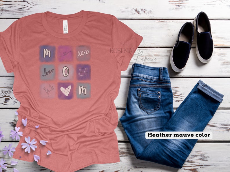shirt for new mom mother's day gift best mom shirt gift for mom's gift for her tee for moms love mom shirt gift from son gift from daughter image 4