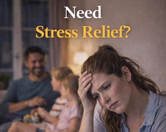 Workplace Stress Relief PDF | Calm Your Mind when home | Mental Reset for Busy Workers