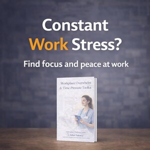 Workplace Overwhelm & Time-Pressure Toolkit, Stress Time Management for Workers,  Printable PDF
