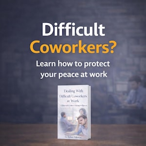 Umgang mit schwierigen Kollegen bei der Arbeit | Stress am Arbeitsplatz Bündel | Handbuch, Professionalismus & emotionales Wohlbefinden