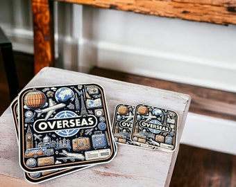 Oversea Luggage Sticker