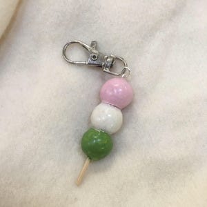 Handmade Dango Hanami Keychain