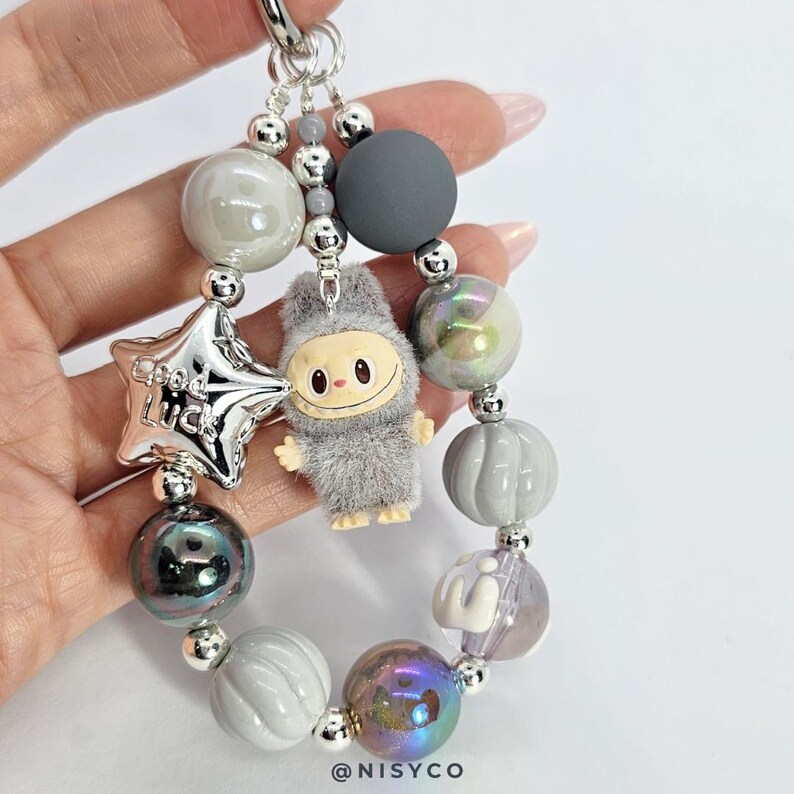 Labubu the Monsters POPMART Bean Oneofakind Handmade W/ Painted