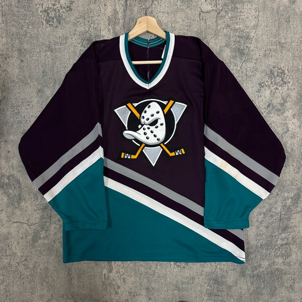 Vintage 90's CCM Anaheim Mighty Ducks Jersey