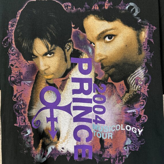 Vintage 2004 Prince Musicology Tour T-Shirt/Size … - image 4