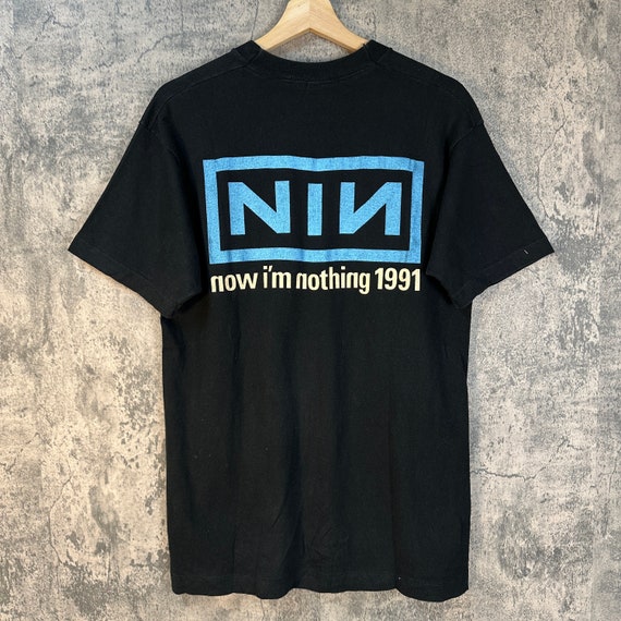 Vintage 1991 Nine Inch Nails(NIN) 'now i'm nothin… - image 2