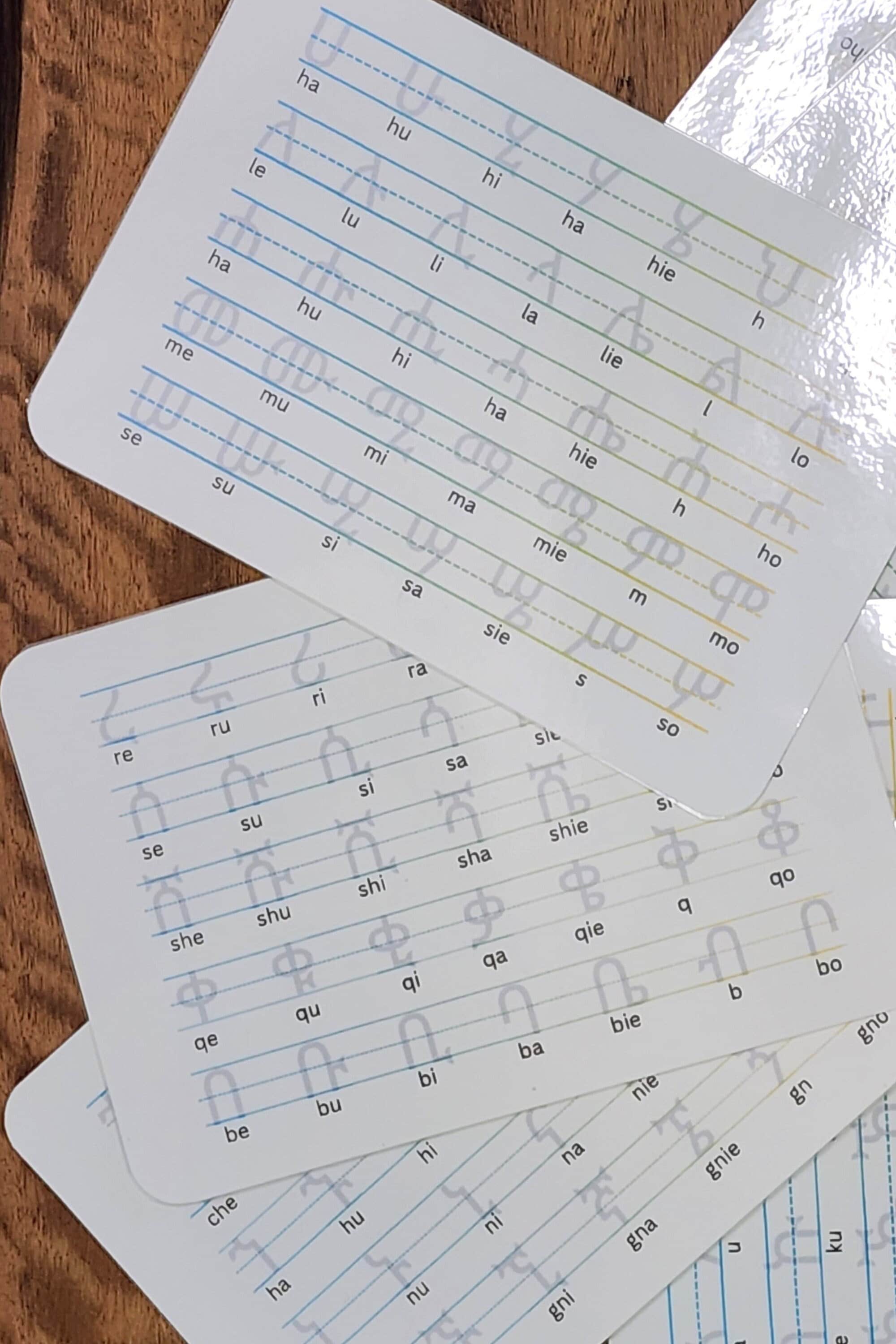 Reusable Amharic Alphabet Tracing Cards: Learn to Read & Write - Etsy