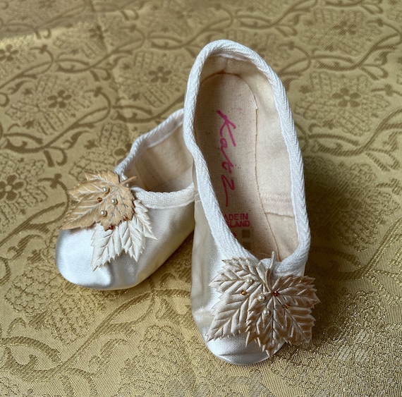 Katz satin ballet shoes sale