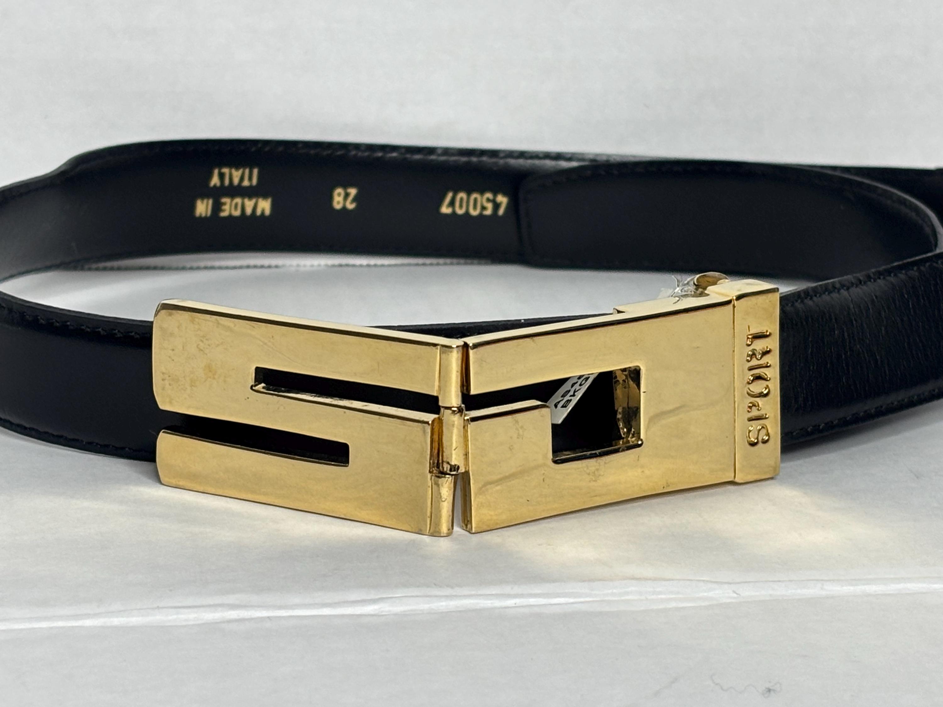 ST JOHN SILVER SCARF CHAIN BELT WITH INITIALS St John Link Belt - Etsy main image 3