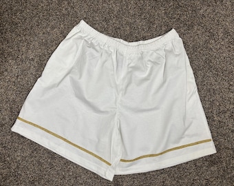 Vintage Delta Burke Bermuda Shorts 3X - White Cotton Sailor Style