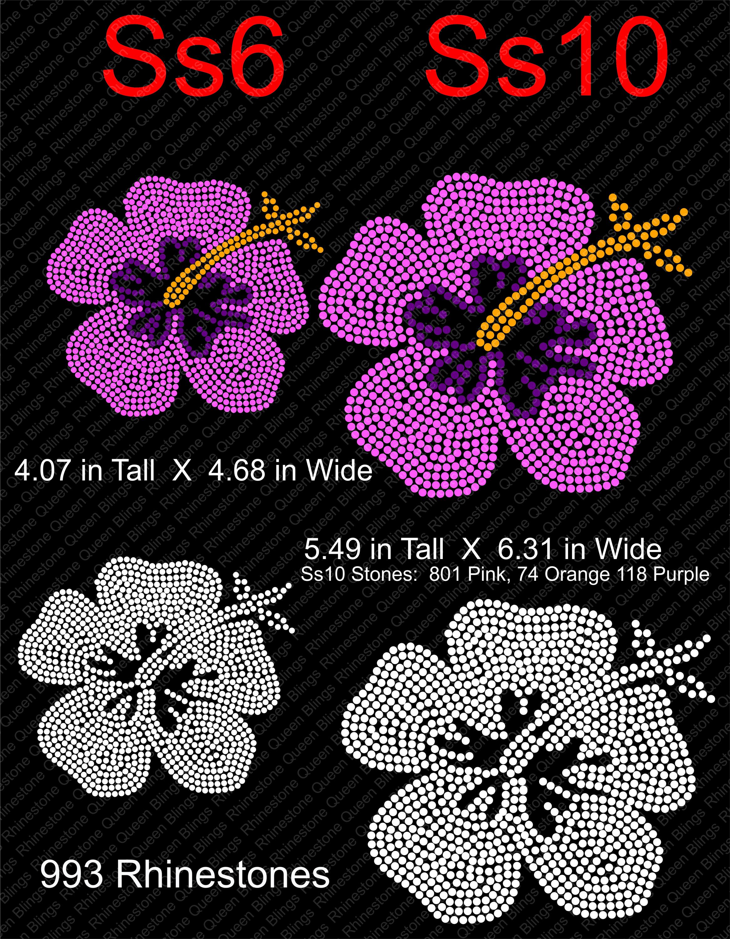 Hisbiscus Rhinestone, Hisbiscus SVG, Rhinestone SVG, Rhinestone Template, Hisbiscus Template, Flower Rhinestone, Flower SVG