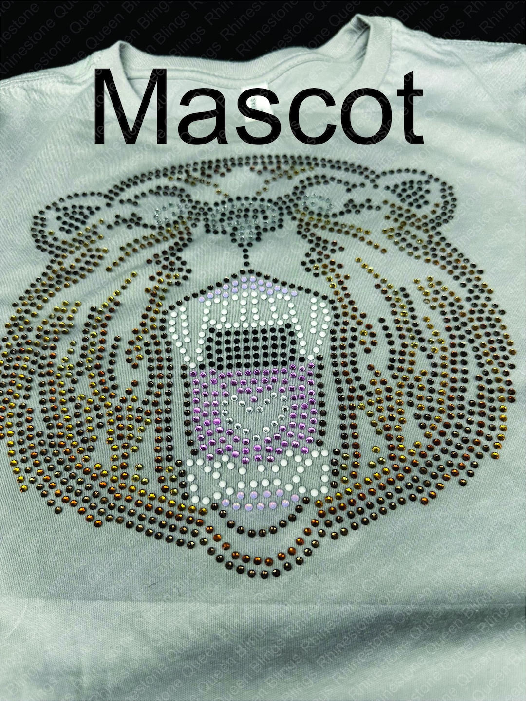 Rhinestone Footballs Sweatshirt main image 0