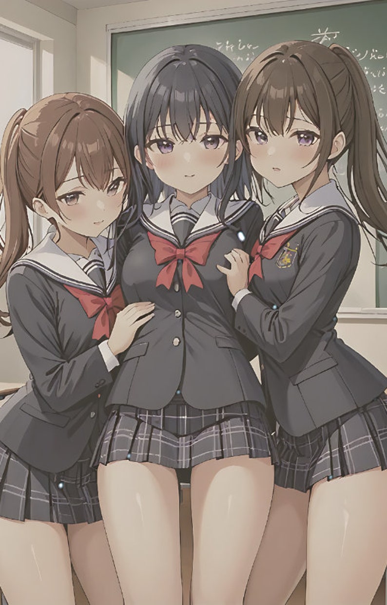  Manga Girls, Sexy Anime, Special PDF, 135 Unique Images of Girls and ...