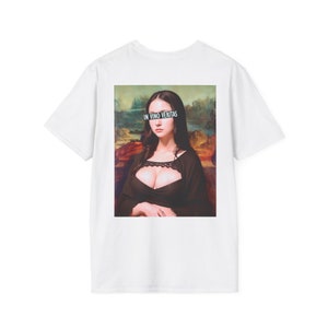 Mona Lisa V.2 Unisex T-Shirt zdjęcie 1